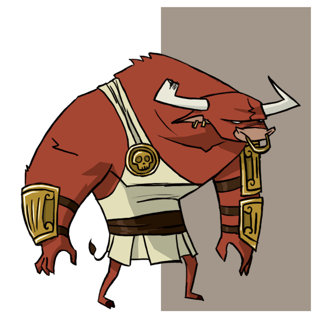 NATE XOPHER: Minotaur