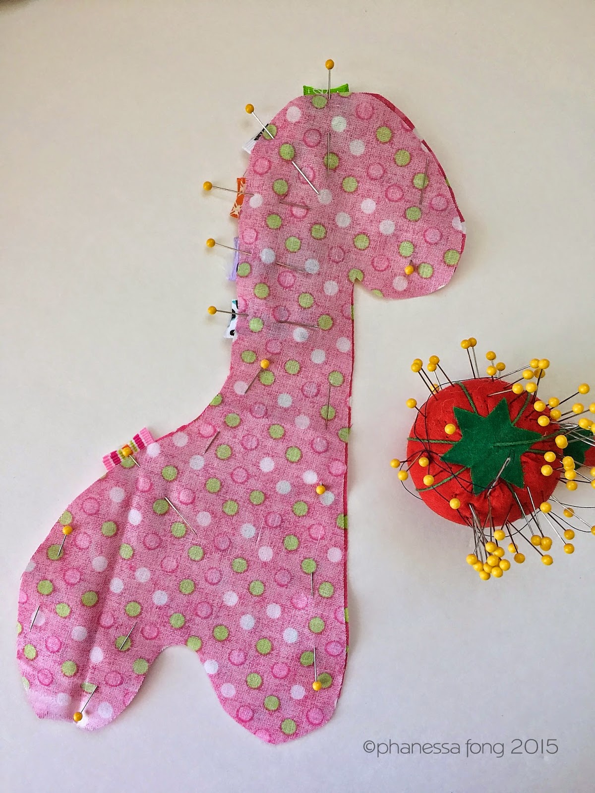 Phanessa's Crafts Baby Giraffe Tag Toy