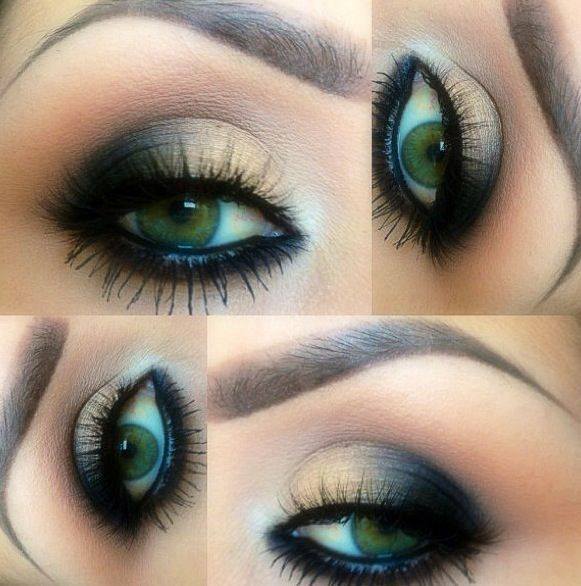 Stunning eye and lips makeup ideas for girls
