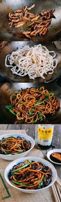 Shanghai Fried Noodles: our authentic take on a popular Chinese dish. This recipe is so simple to make, and it will be on the table within 15-20 minutes.