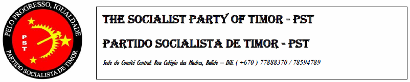 Image result for partido socialista timor leste
