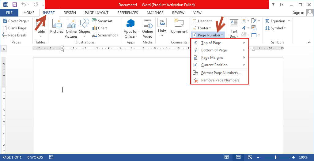 Cara Menambahkan Nomor di halaman Microsoft Word (MS. Word) - Panduan Ms Office