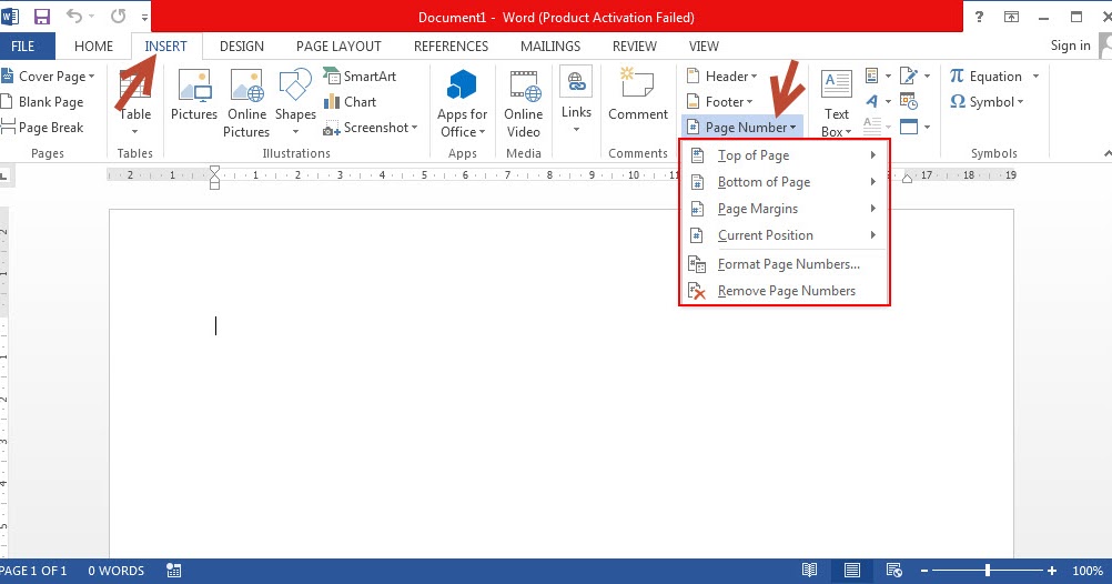 Cara Menambahkan Nomor di halaman Microsoft Word (MS. Word ...