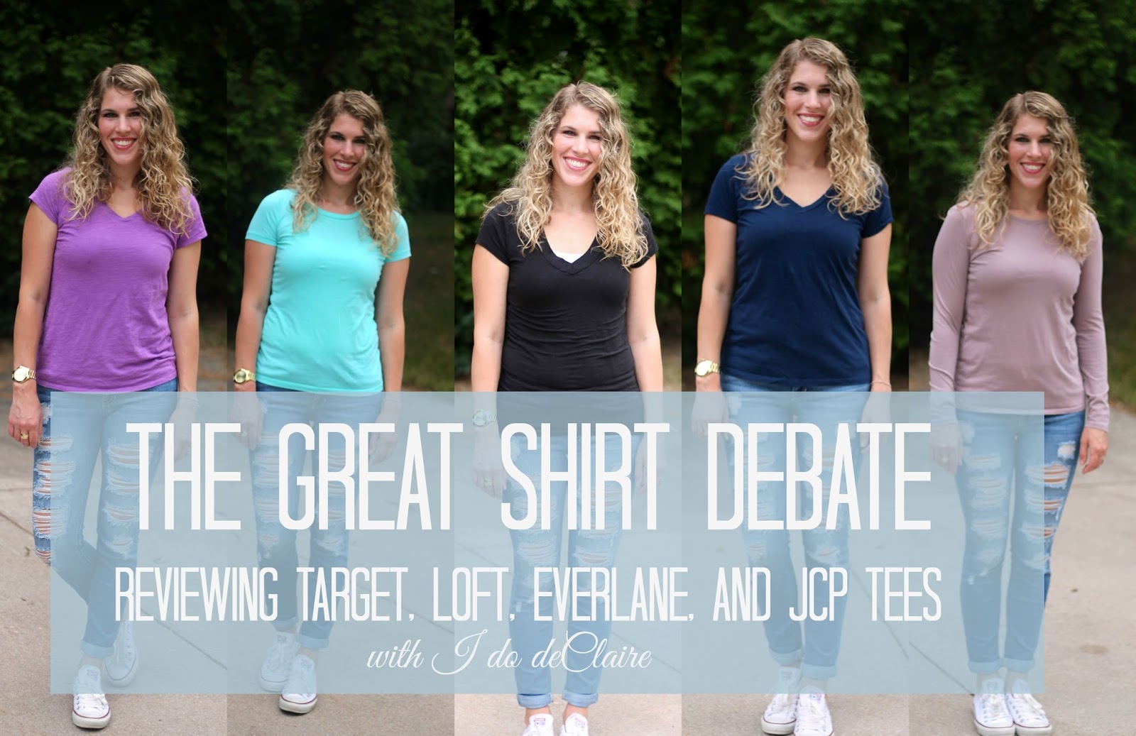 Fits to a 'T': Loft, Everlane, JCP, Target T-Shirt Review