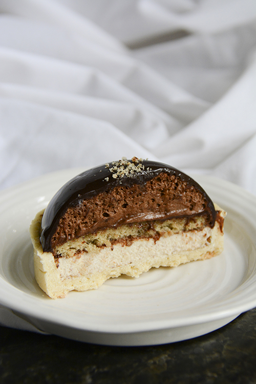 Chocolate & Hazelnut Mousse Entremets