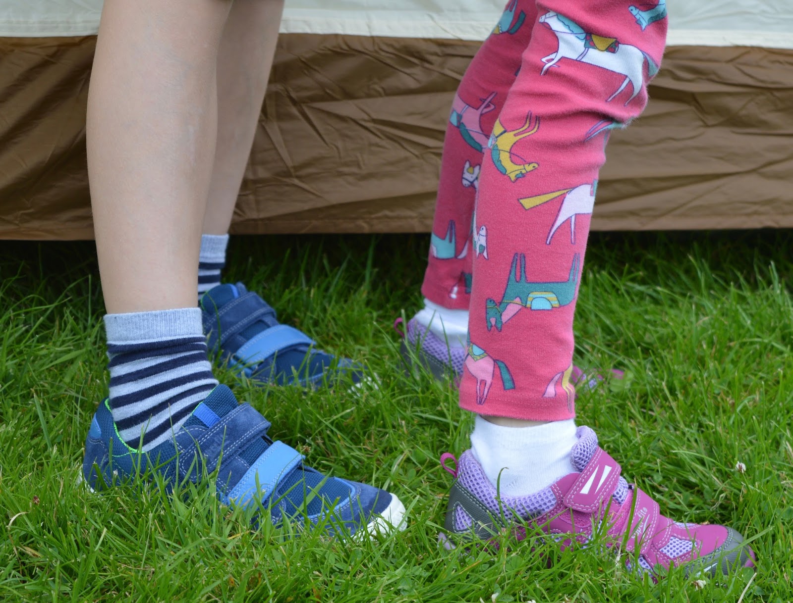 GORE-TEX shoes review - alternative footwear for children at festivals