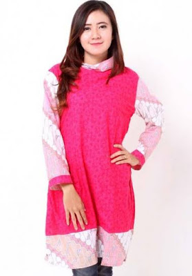 model baju batik wanita lengan panjang terbaru model baju batik wanita lengan panjang terbaru
