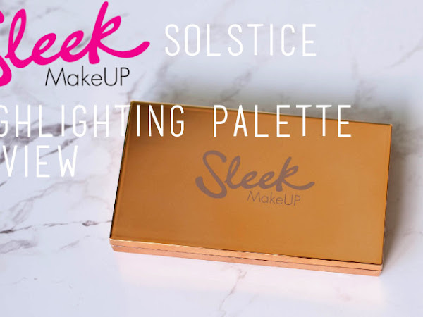 Beauty: Sleek Solstice highlighting palette and strobing tutorial