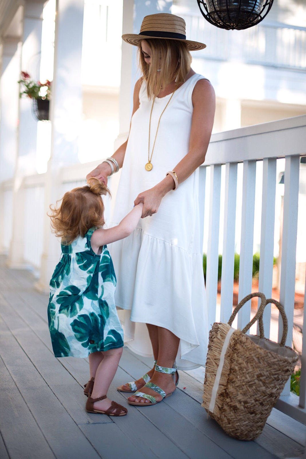 Mommy & Me Coordinating looks - Click through to see more on Something Delightful Blog!