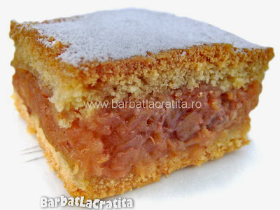 Prăjitură cu mere de post