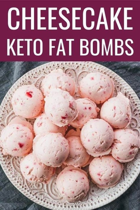 Cheesecake Keto Fat Bombs