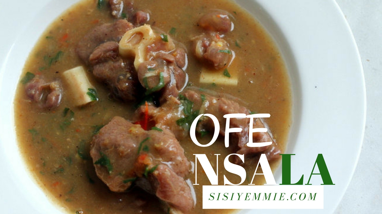 How to Prepare Nsala Soup How to Prepare Nsala Soup