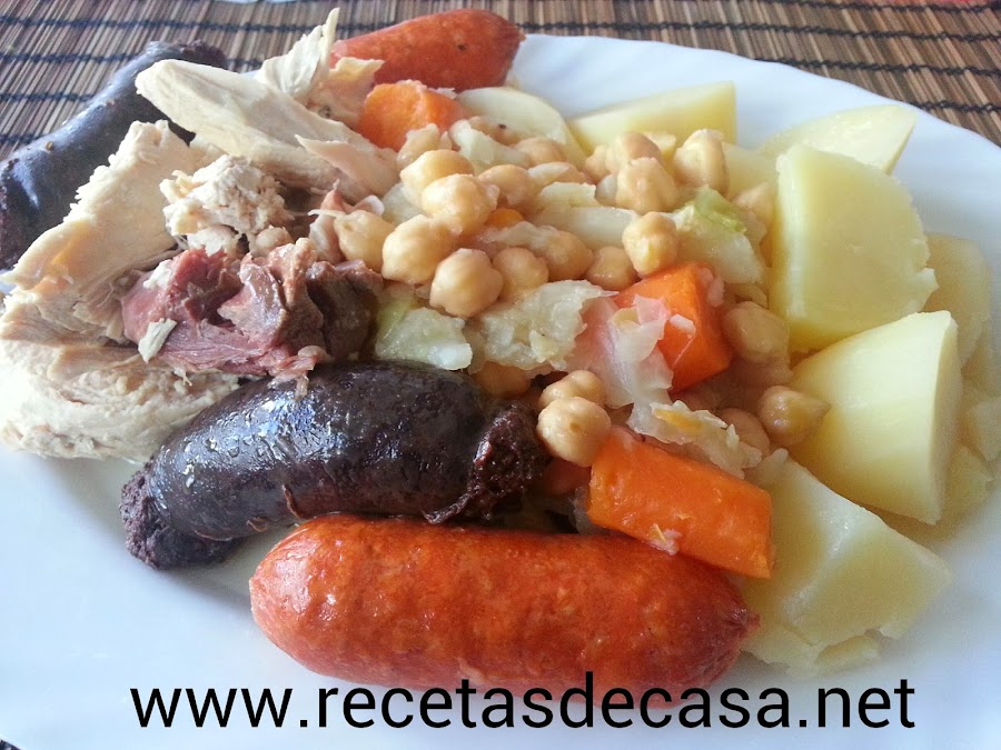 cocido madrileño cocina facil