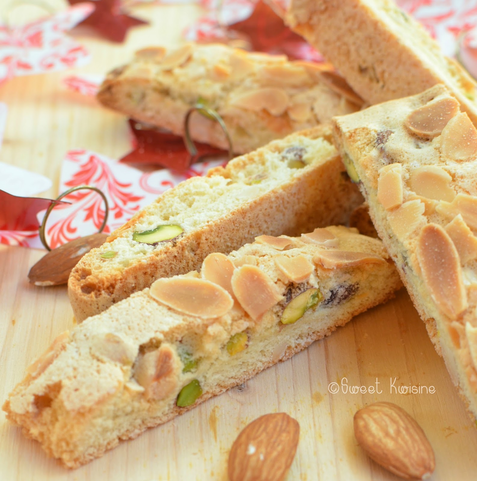 Croquants aux amandes ou pumpernickel