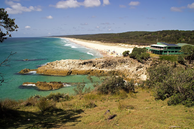 Main Beach from North Gorge Walk Stradbroke Island Main Beach from North Gorge Walk Stradbroke Island