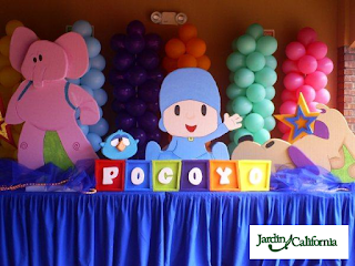 Fiestas Infantiles Decoradas con Pocoyo