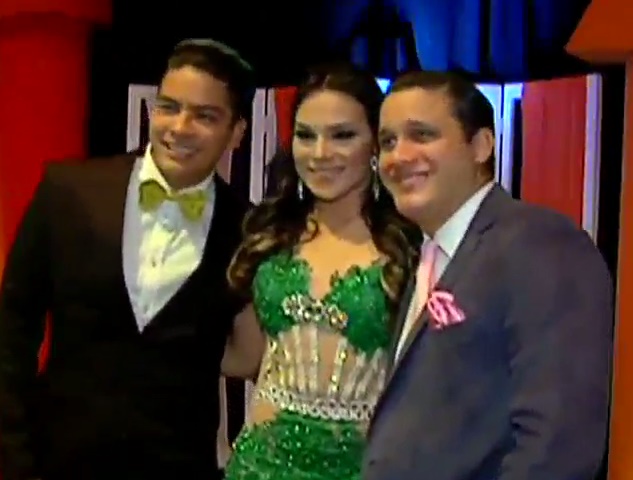 Carlos José Matamoros en un evento trans carlos jose matamoros reinado trans ecuador
