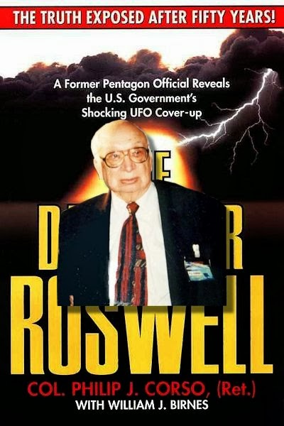 The Day After Roswell with Corso on Cover