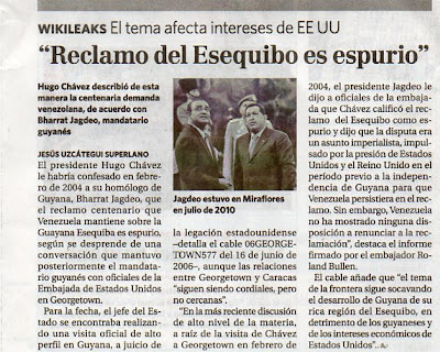 Resultado de imagen para el informe otálvora EL ESEQUIBO