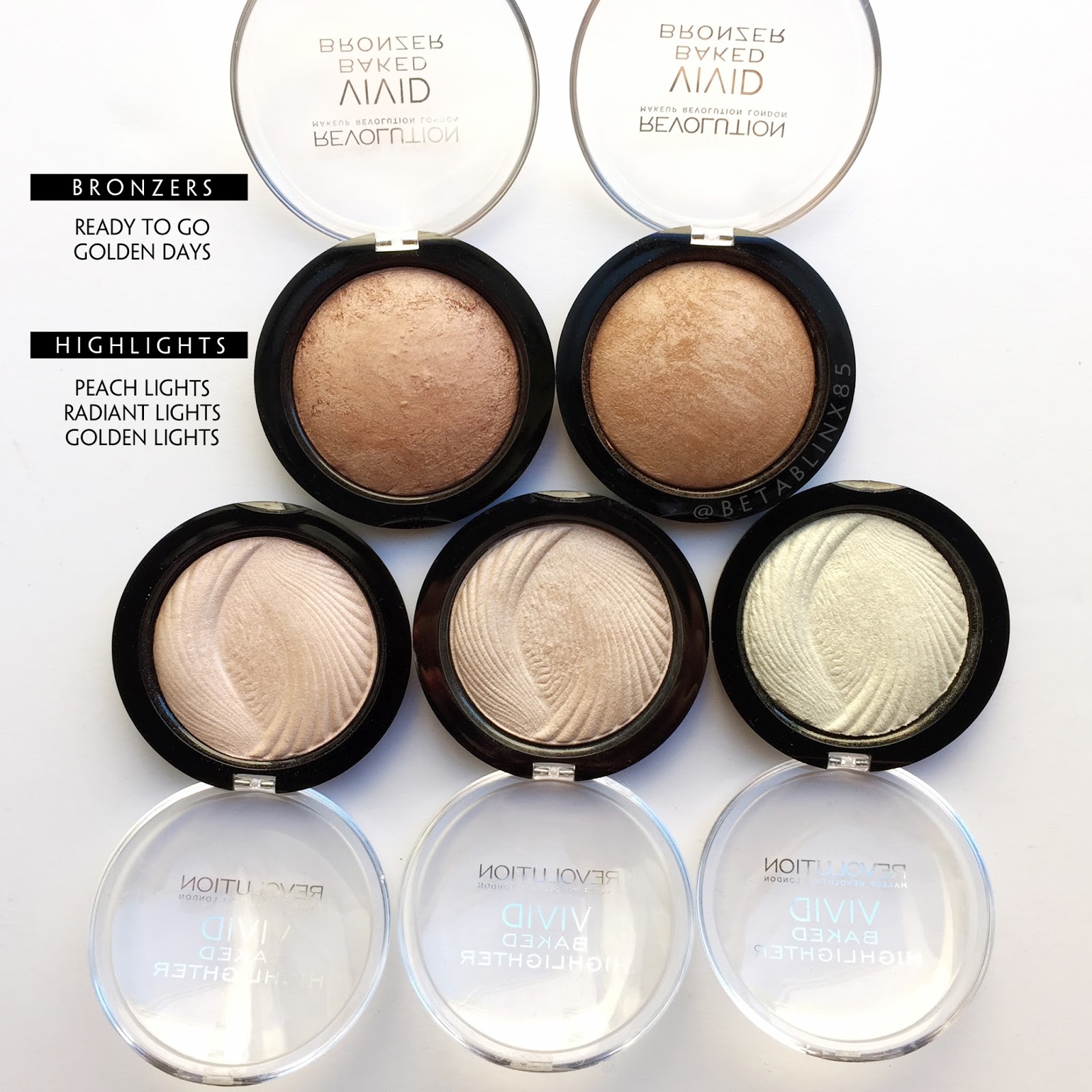 Betablinx85 Buy or Bye Makeup Revolution Baked Highlighters & Bronzers