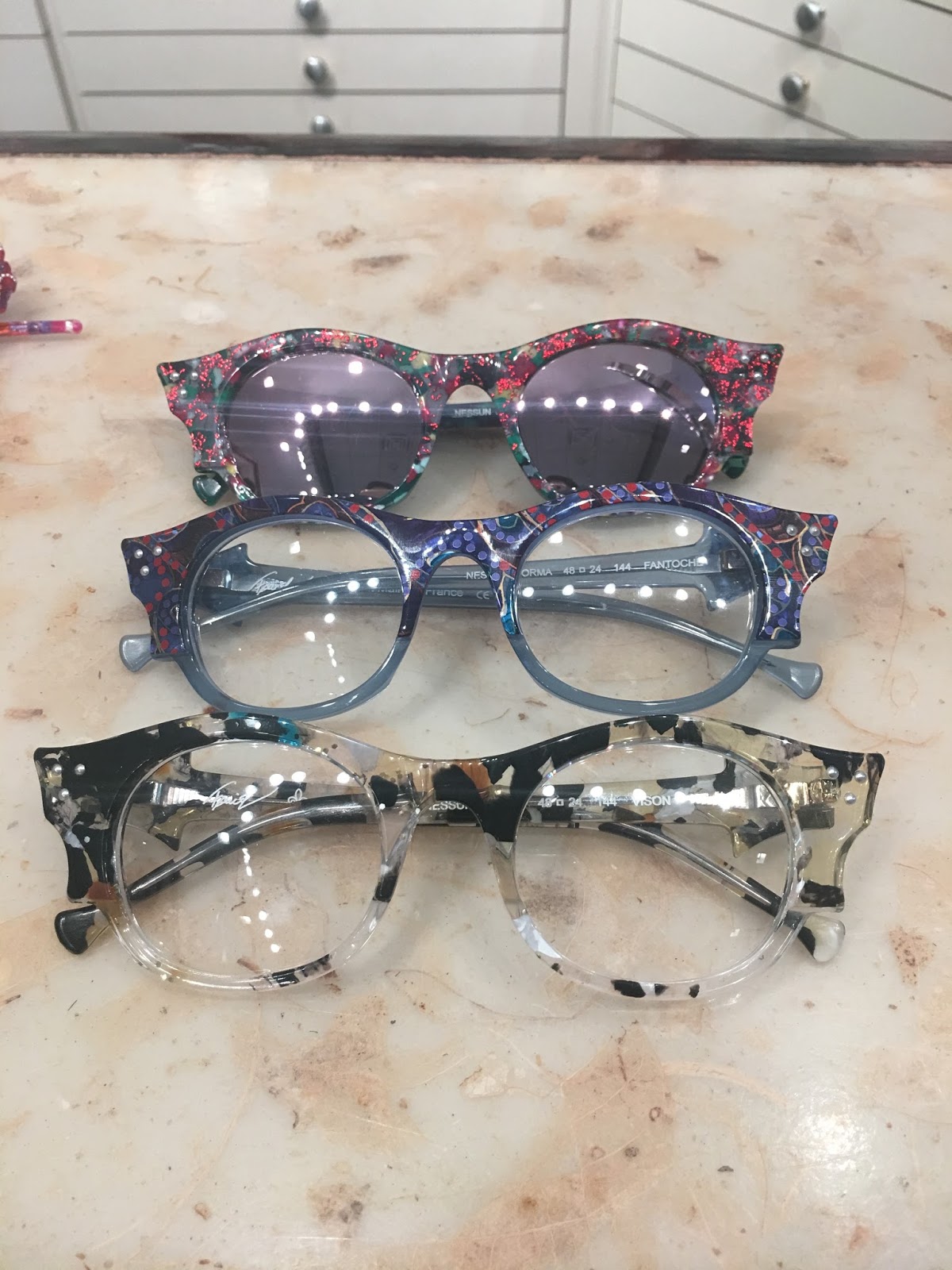 behind the leopard glasses Faniel Trunk Show 10/10 Optics {AKA