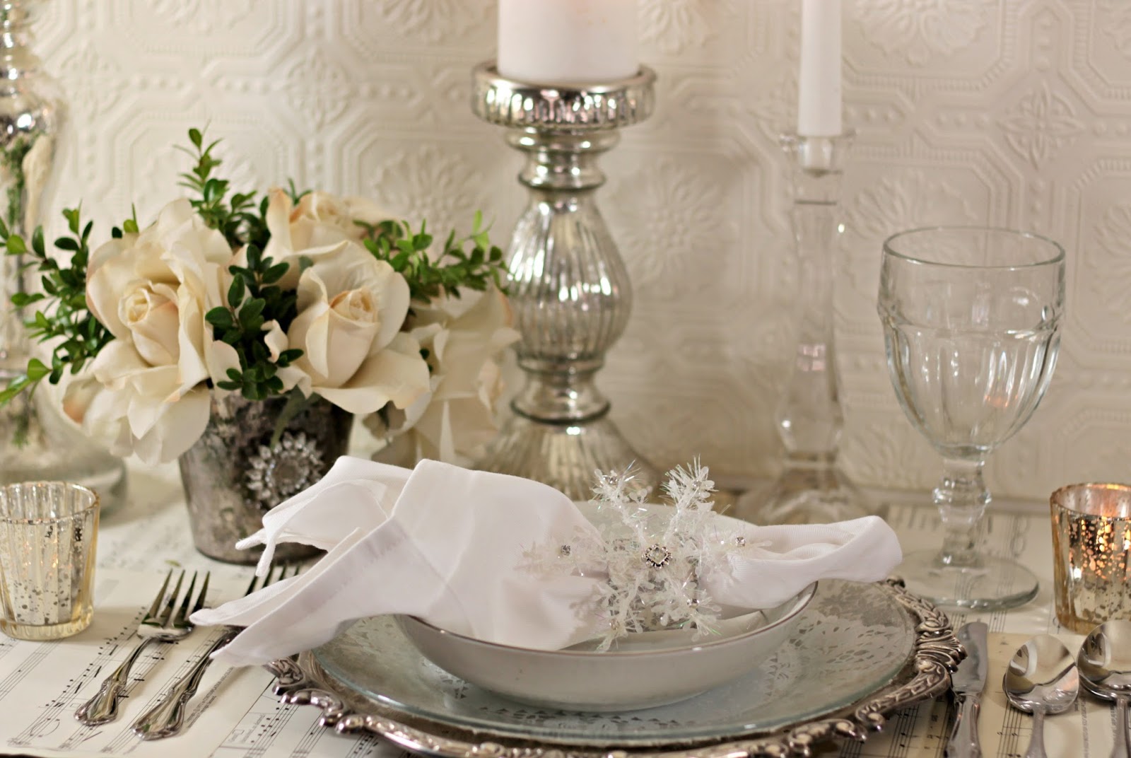 Shabby Sweet Cottage Dollar Store Christmas Napkin Rings