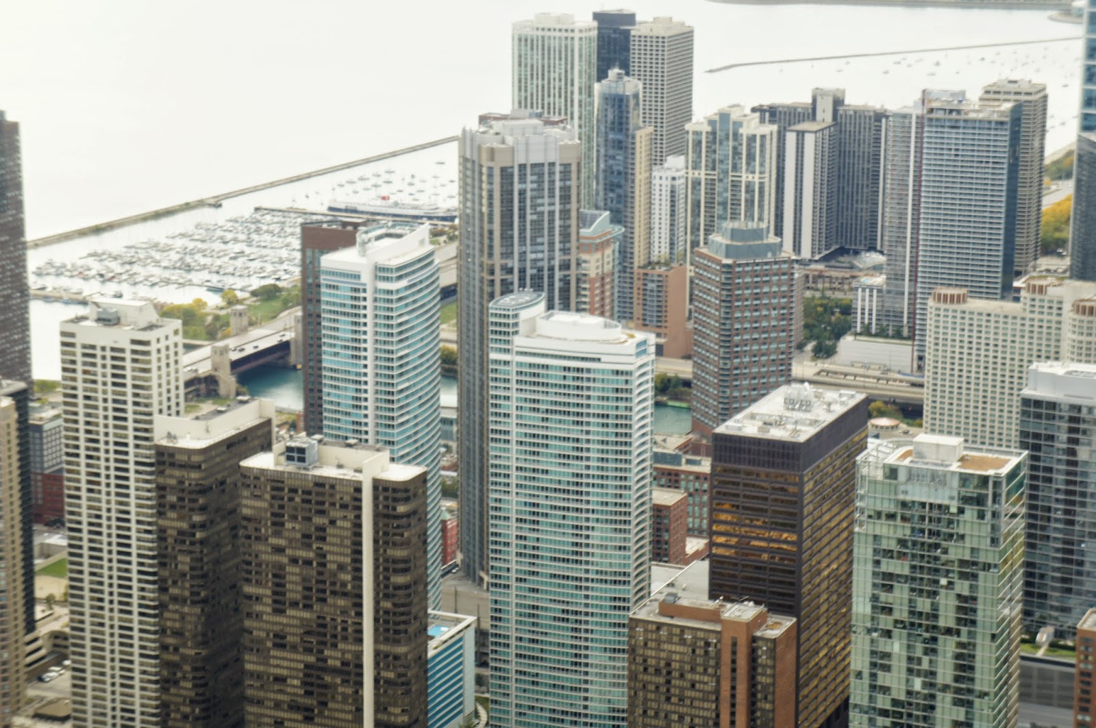 view of tall buildings from the top free picture