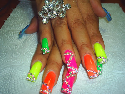 Uñas Neon Uñas Neon