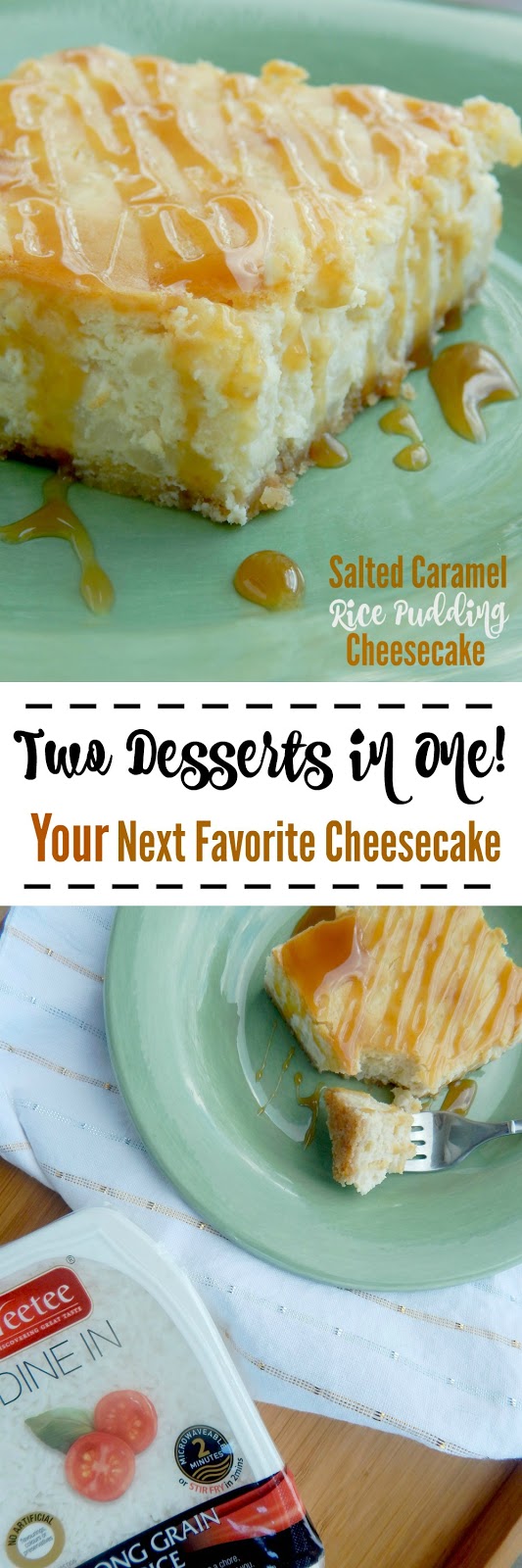 Salted Caramel Rice Pudding Cheesecake Ally's Sweet & Savory Eats