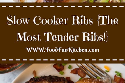 SLOW COOKER RIBS {THE MOST TENDER RIBS!}
