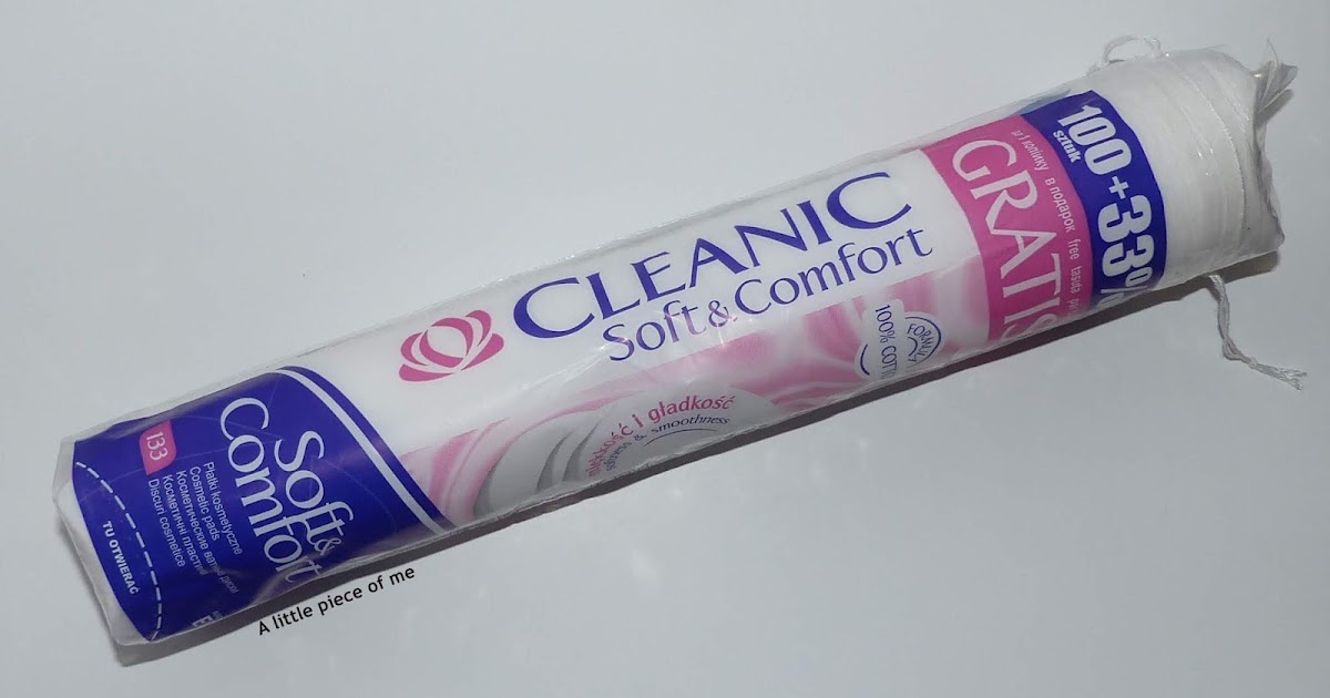 A little piece of me Cleanic cotton pads Review