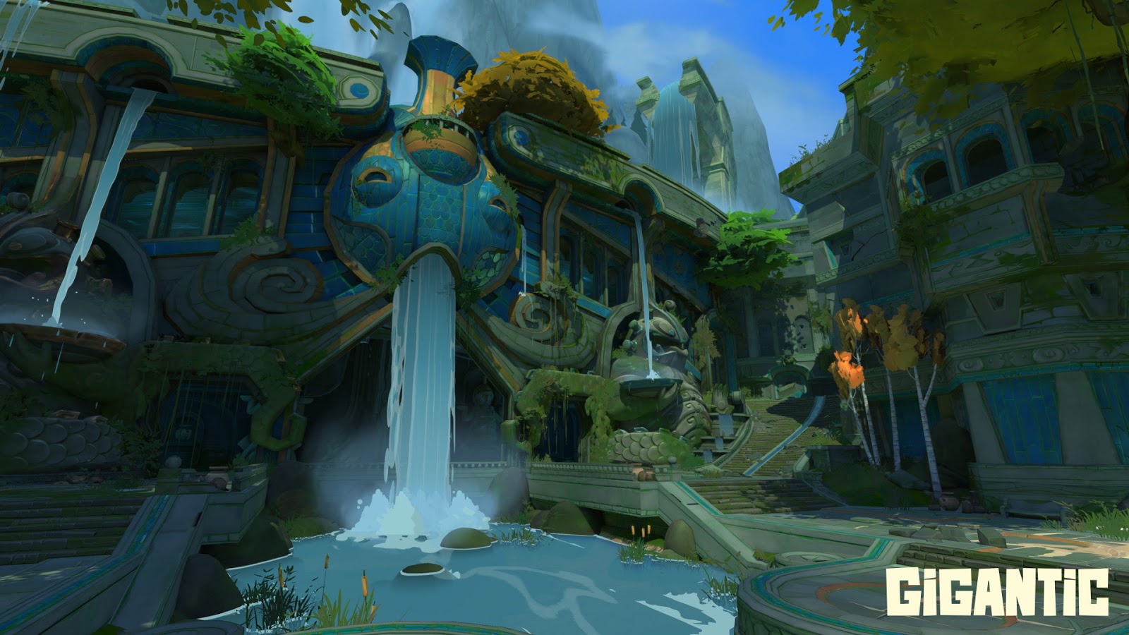 GIGANTIC MOBA Game Announcement Trailer and Images The