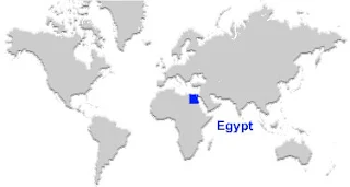 image: Egypt map location
