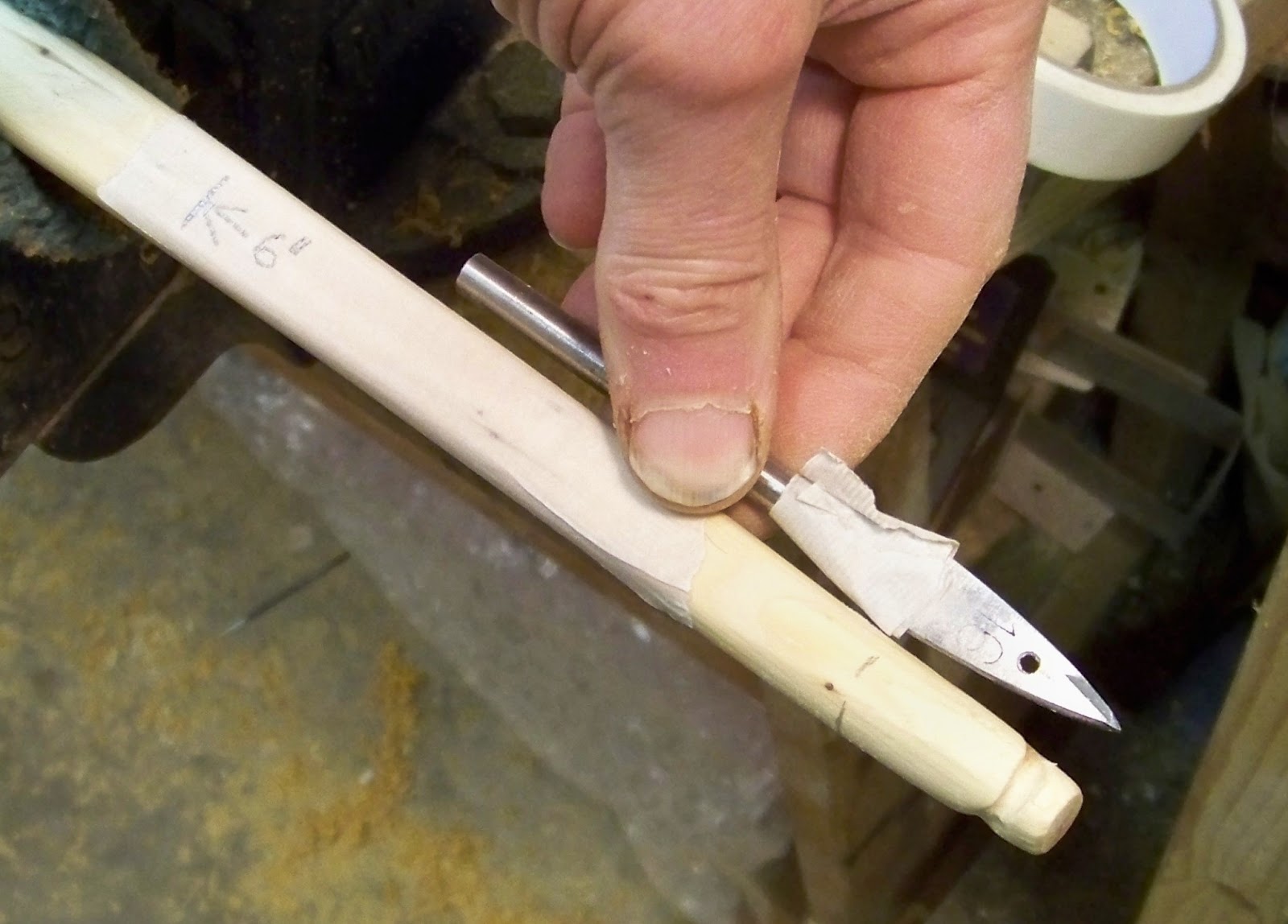Bowyer's Diary Horn Nock Making Instructional (part 1)
