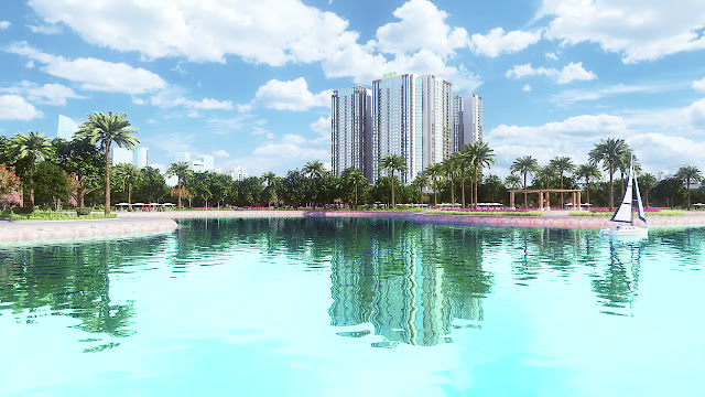 Phối cảnh chung cư Eco Green City Phối cảnh chung cư Eco Green City