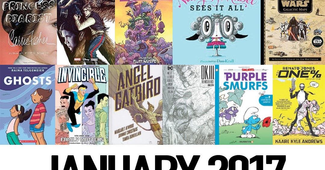 from my bookshelf January 2017 Recap