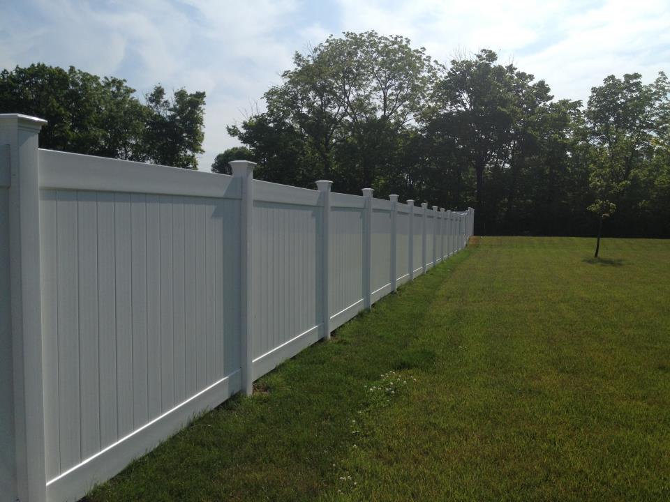 K & M Fence 6' Tall Vinyl(PVC) Fence!!!