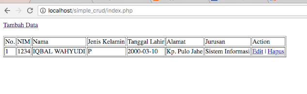 cara membuat crud dengan php dan mysql untuk pemula cara membuat crud dengan php dan mysql untuk pemula