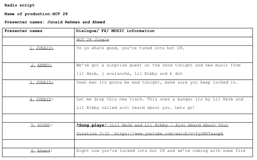 Unit 55: Talk and Music Radio Production