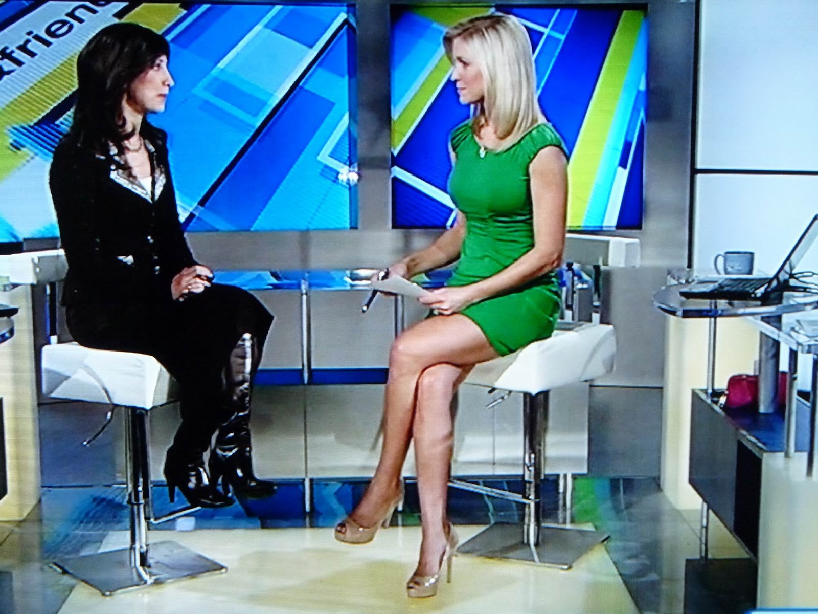 Ainsley Earhardt Leg Cross