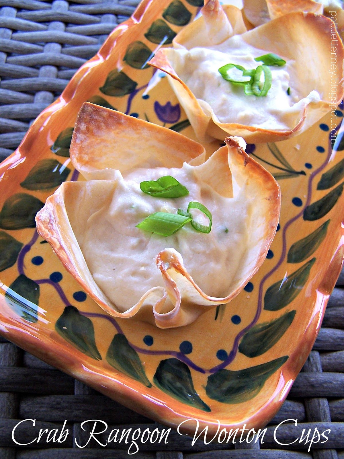 Crab Rangoon Wonton Cups