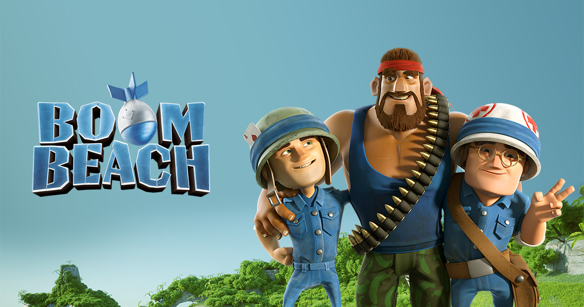 تحميل لعبة boom beach للاندرويد مهكرة