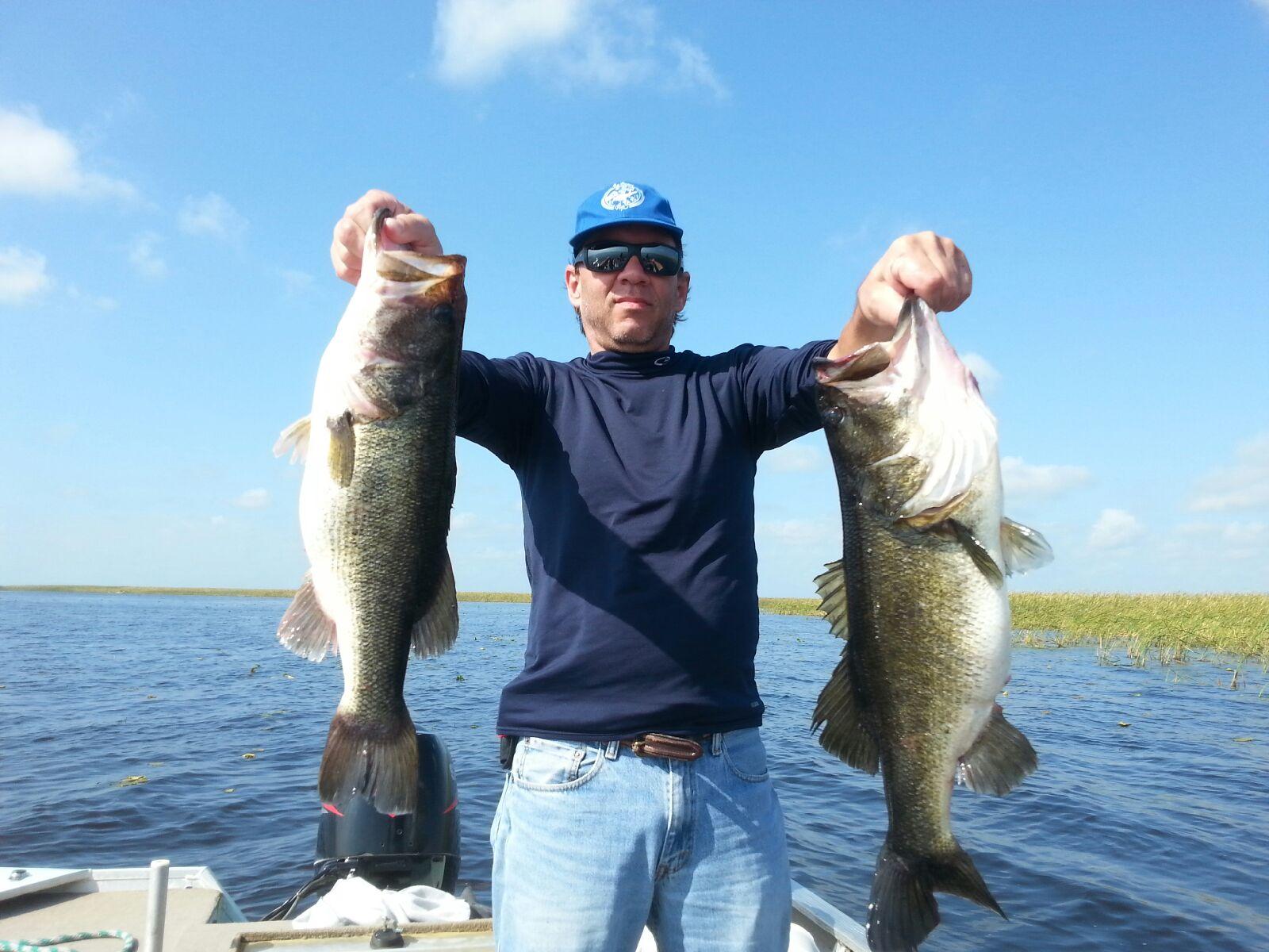 Okeechobee Fishing Report for Okeechobee Bass Fishing Red Hot Bassin