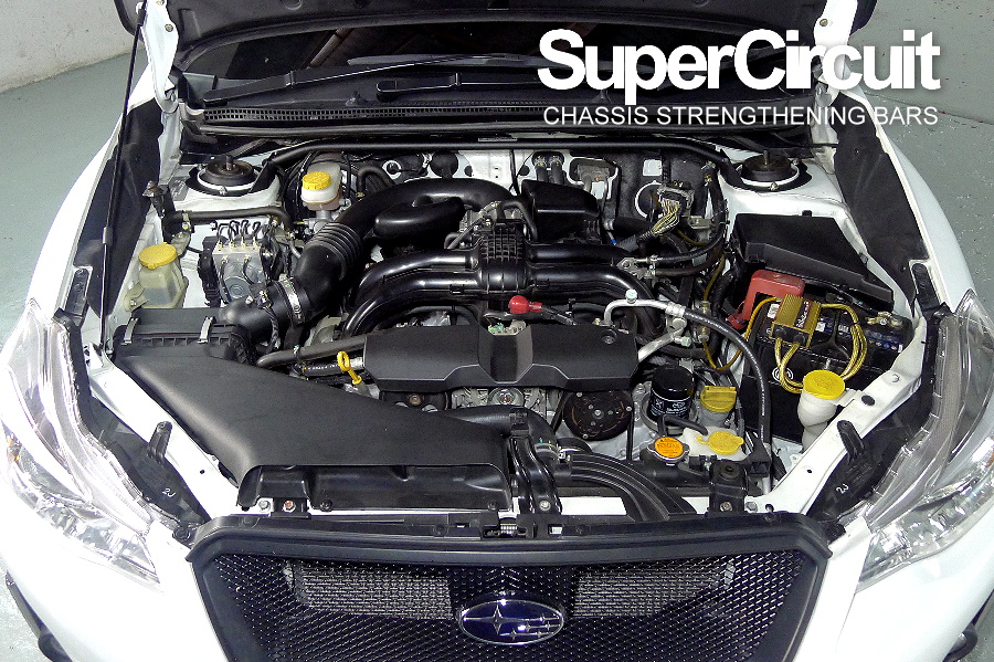 SUPERCIRCUIT CHASSIS STRENGTHENING BARS Subaru XV Front Strut Bar