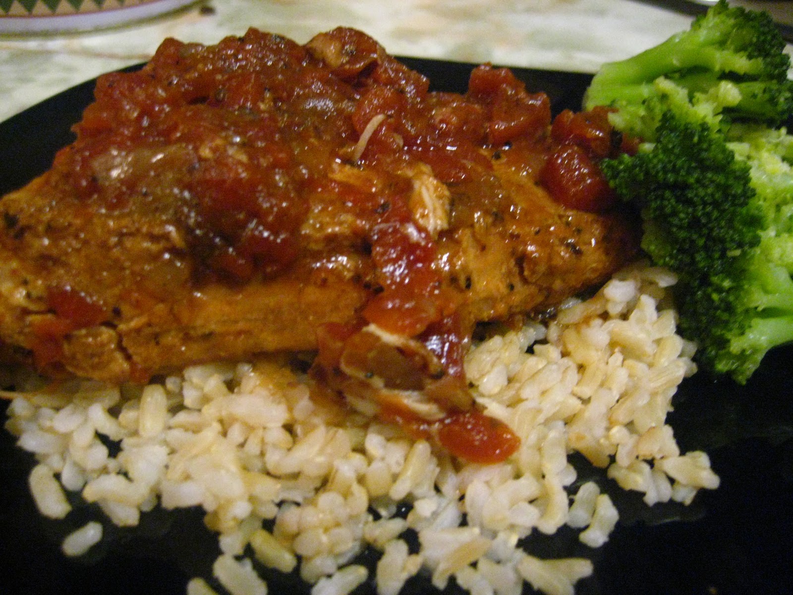 Lovely Fluffy Mama Crock Pot Wine and Tomato Braised Chicken