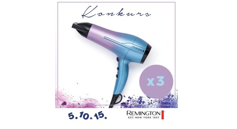 Wygraj suszarkę Mineral Glow od Remington Konkurs