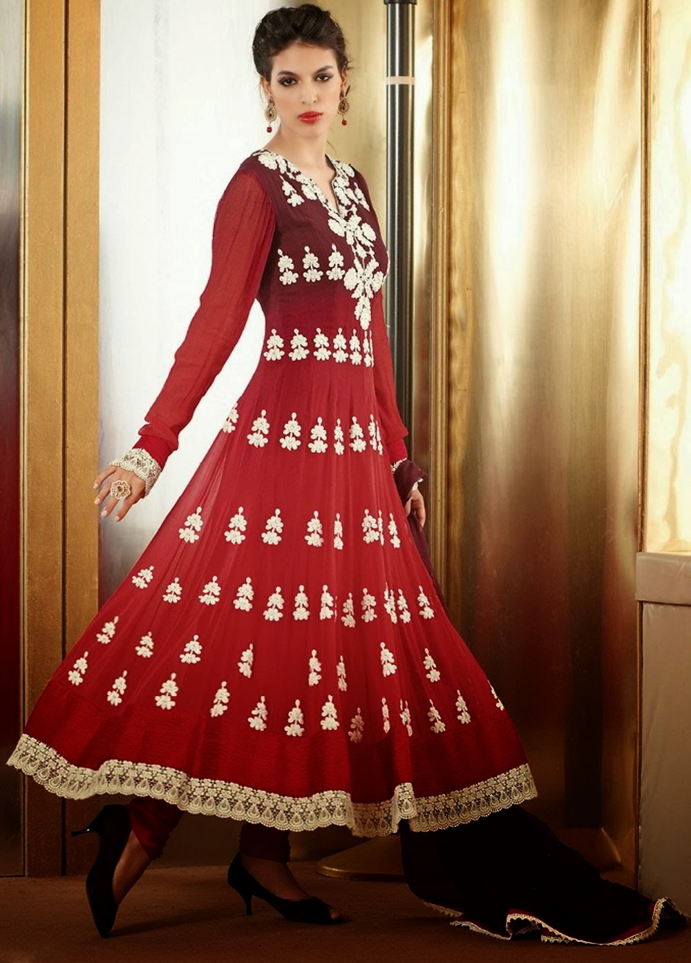 anarkali suits with salwar