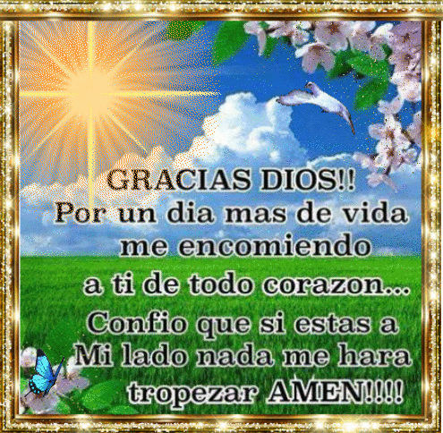 FRASES Y GIFS: Gracias dios!