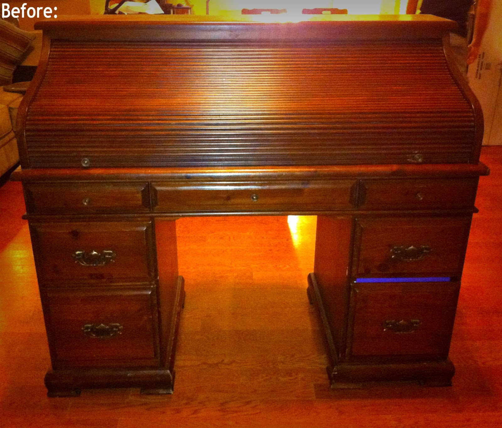 Made To Love Painted Antique Desk