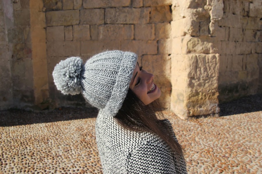 DIY Cómo hacer gorro de lana dos agujas (patrón gratis) blog de costura y blog diy